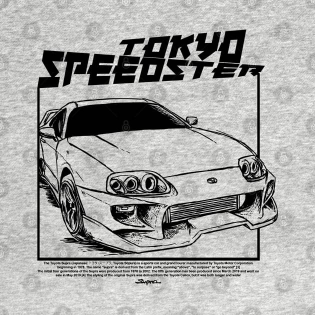 Toyota Supra Tokyo Speedster by Mrmera